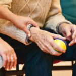 Pflegende Unterstützung für Senioren